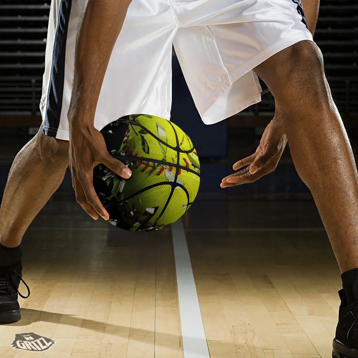 3D Baseballs Print Basketball - Image 3