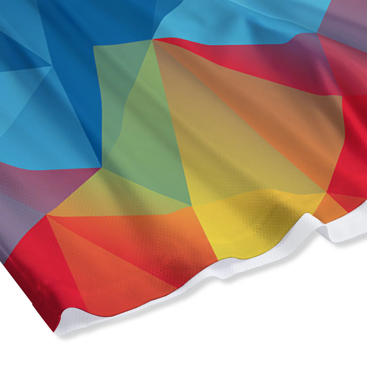 Abstract Colorful Autism Awareness Print Mesh Shorts - Image 4