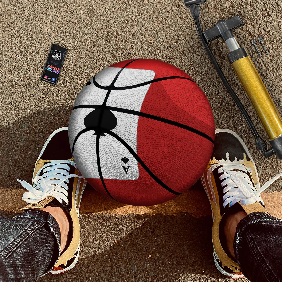 Ace Cards Print Basketball - Image 2
