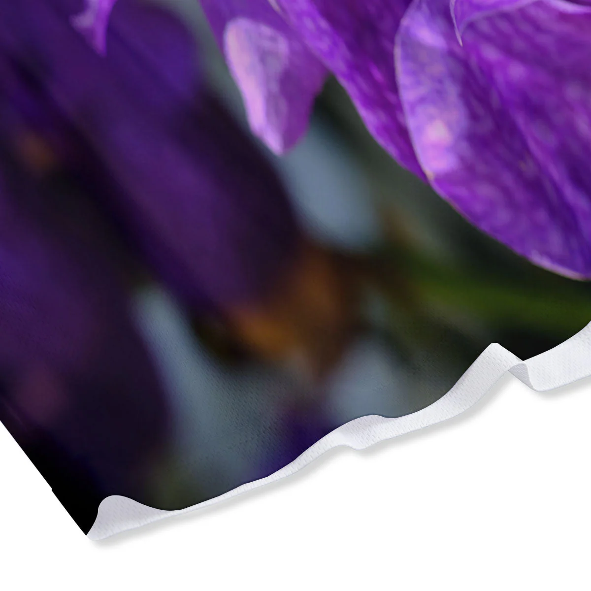 Alstroemeria Purple Print Mesh Shorts - Image 4