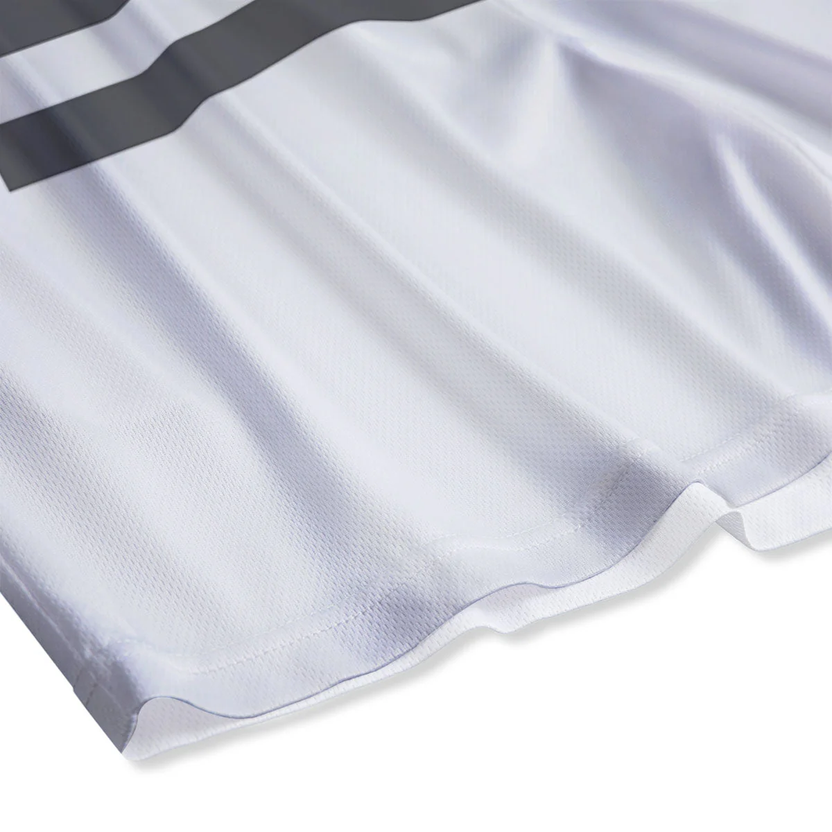 American Flag White And Grey Print Mesh Shorts - Image 4