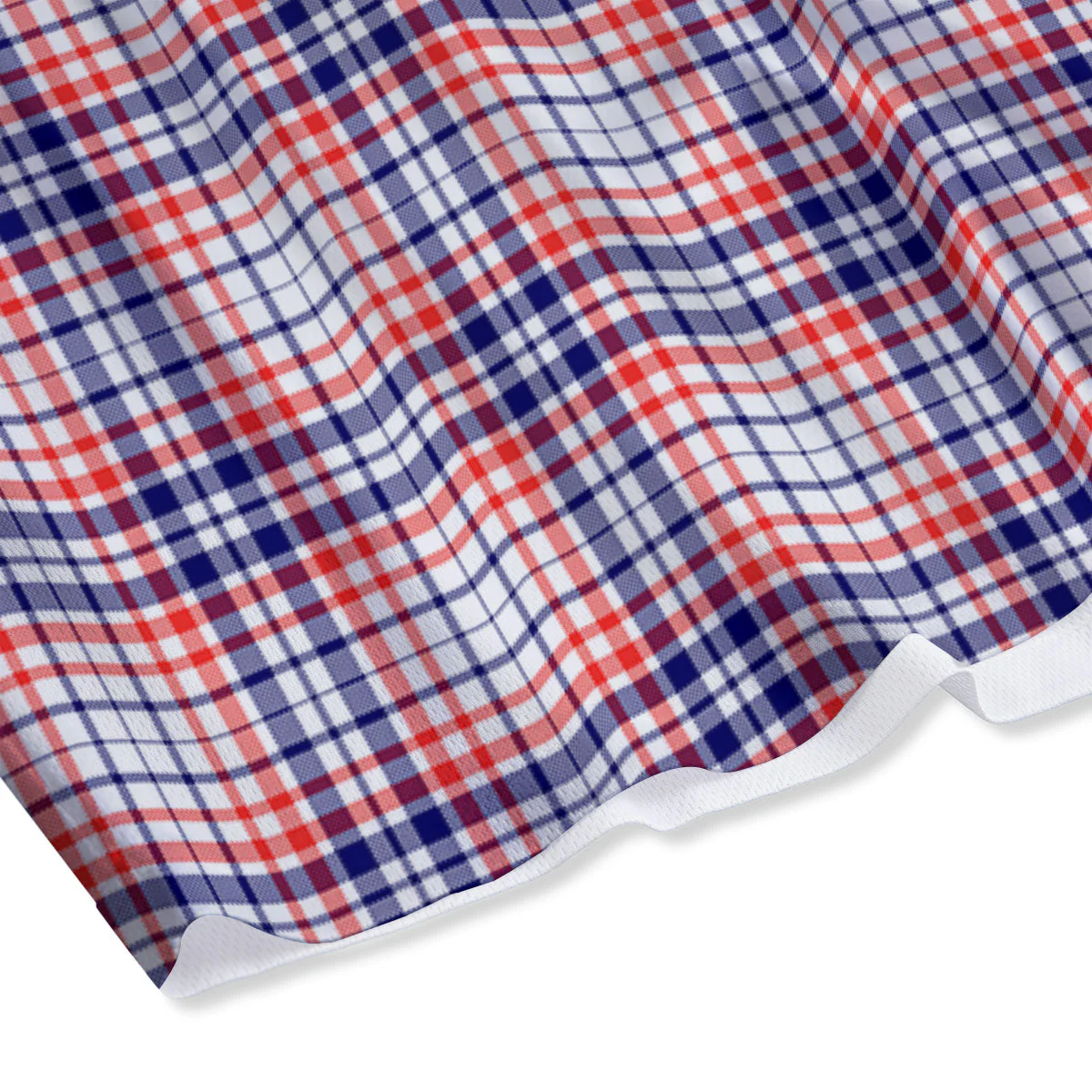 American Plaid Fourth of July Print Mesh Shorts - Image 4