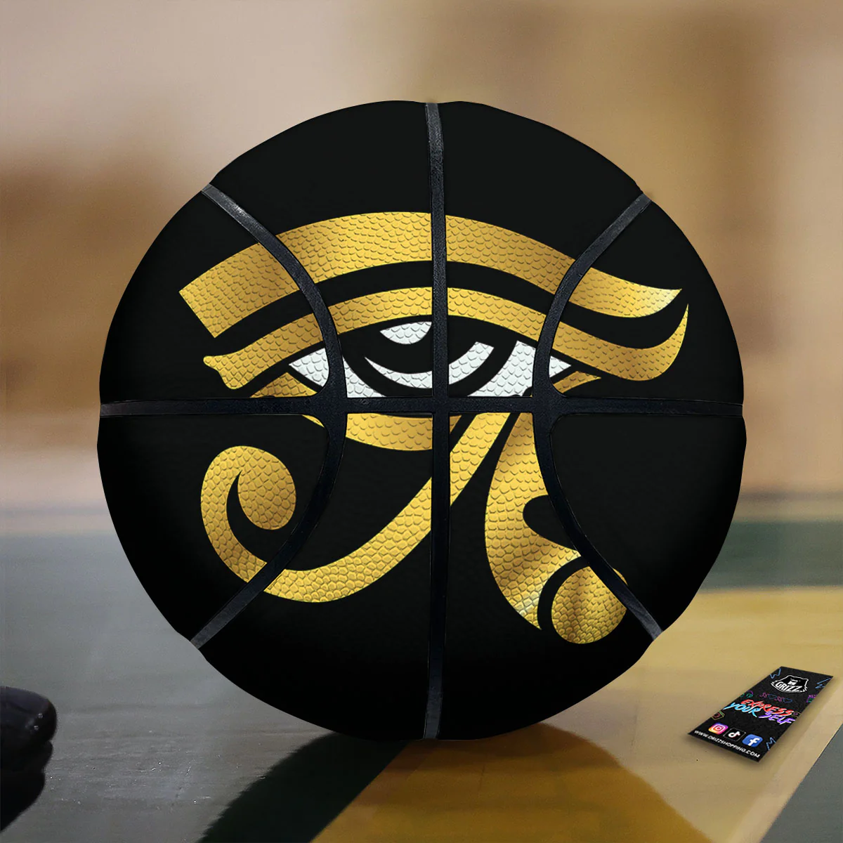 Amulet Eye Of Horus Print Basketball