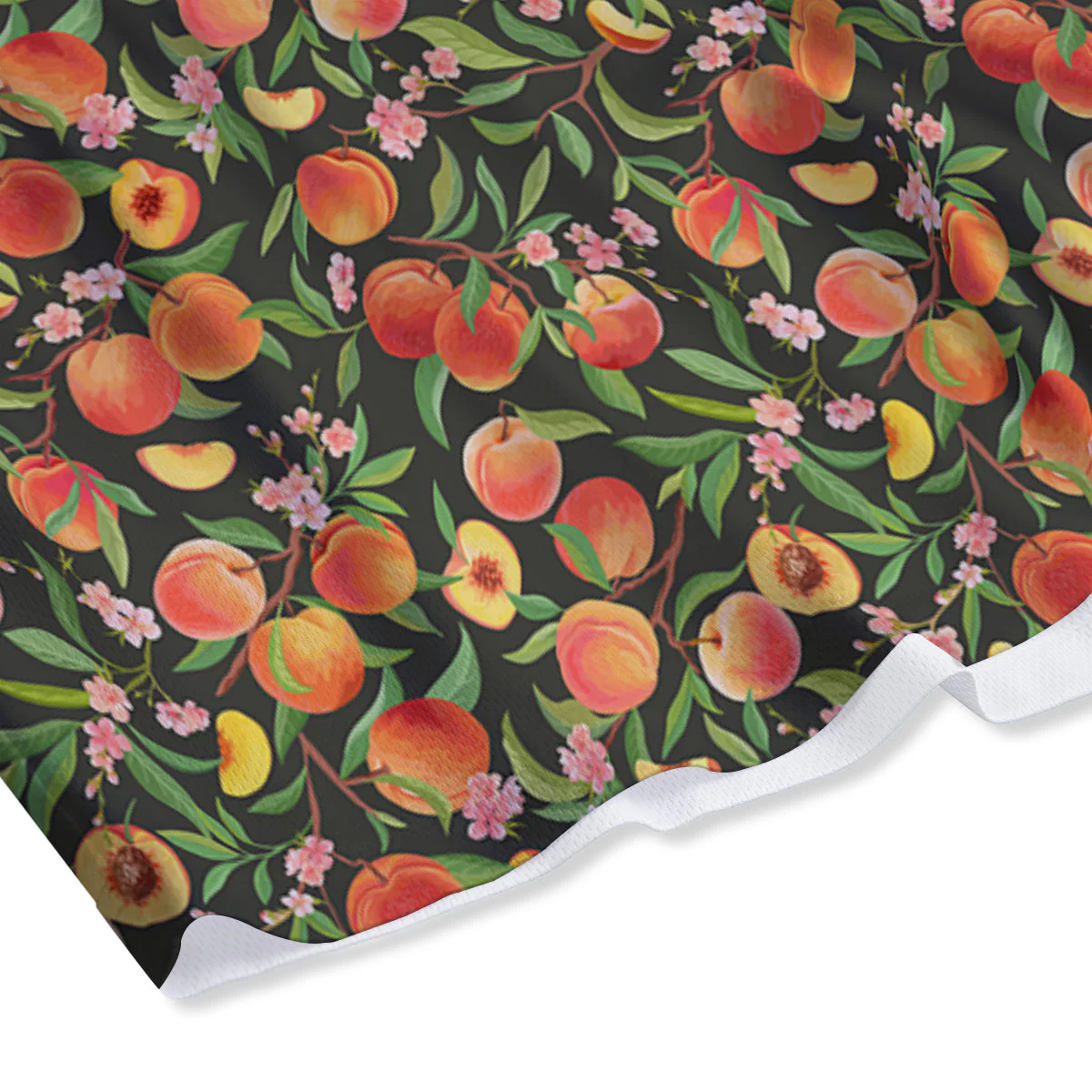 Apricot Print Pattern Mesh Shorts - Image 4