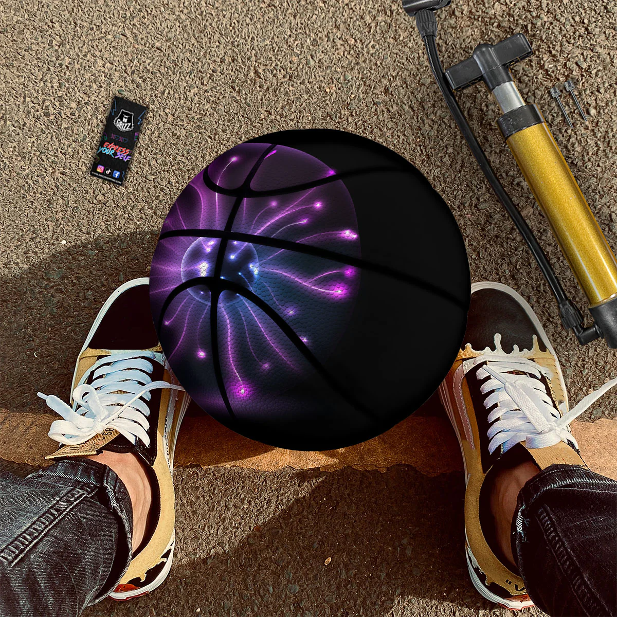 Ball Plasma Print Basketball - Image 2