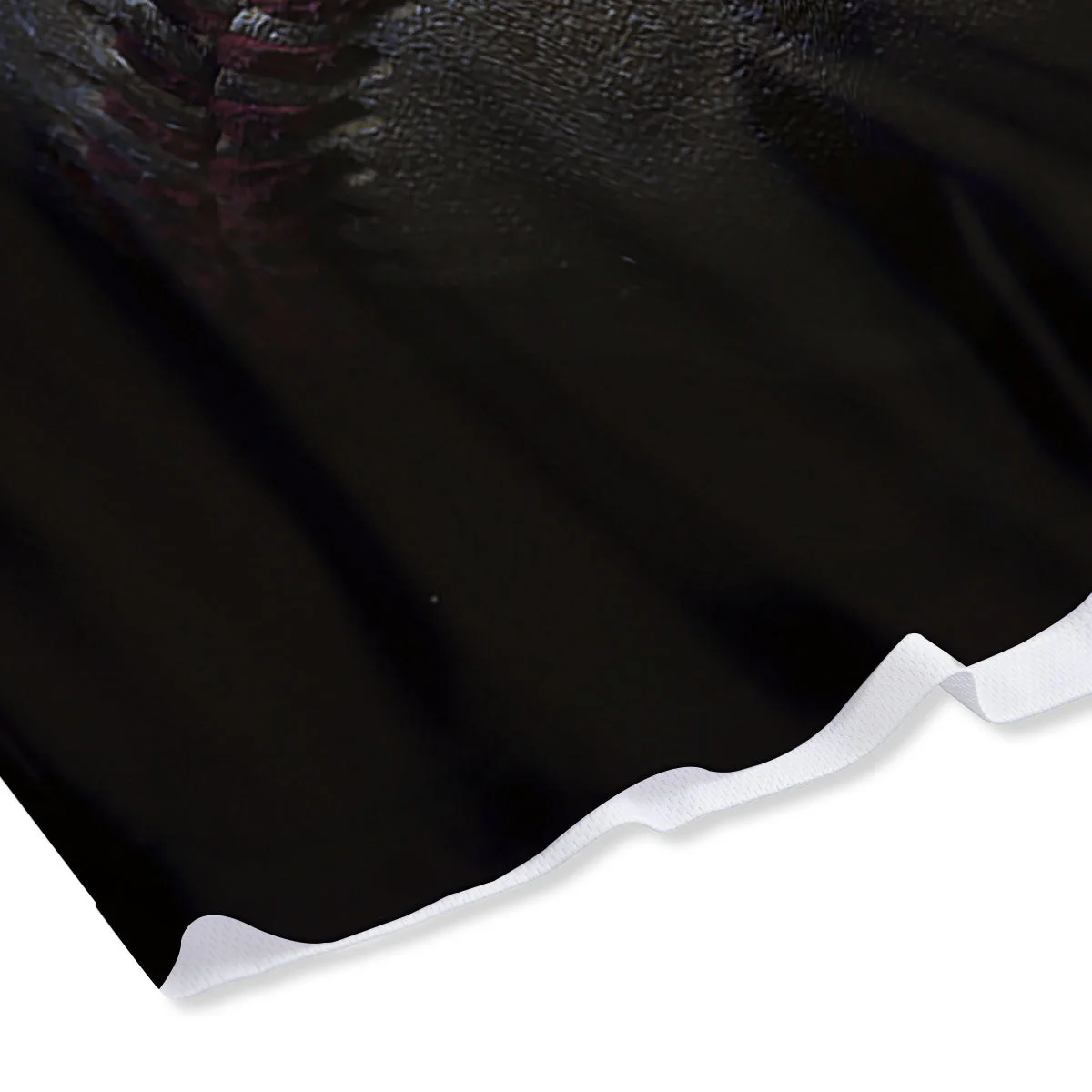 Baseballs Grunge Print Mesh Shorts - Image 4