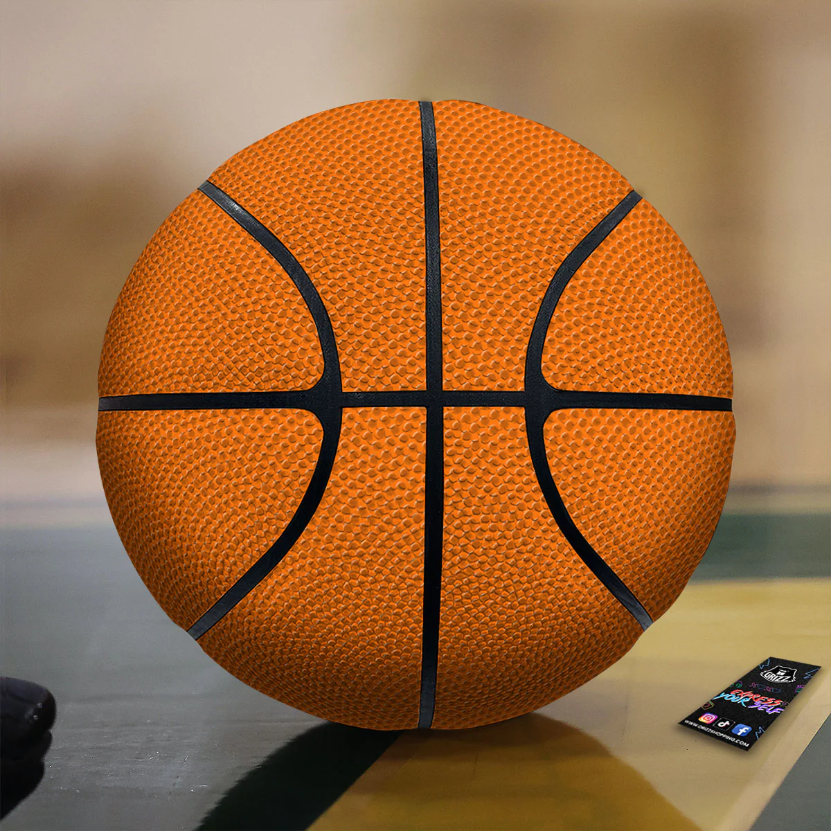 Basketball Ball Texture Print Basketball
