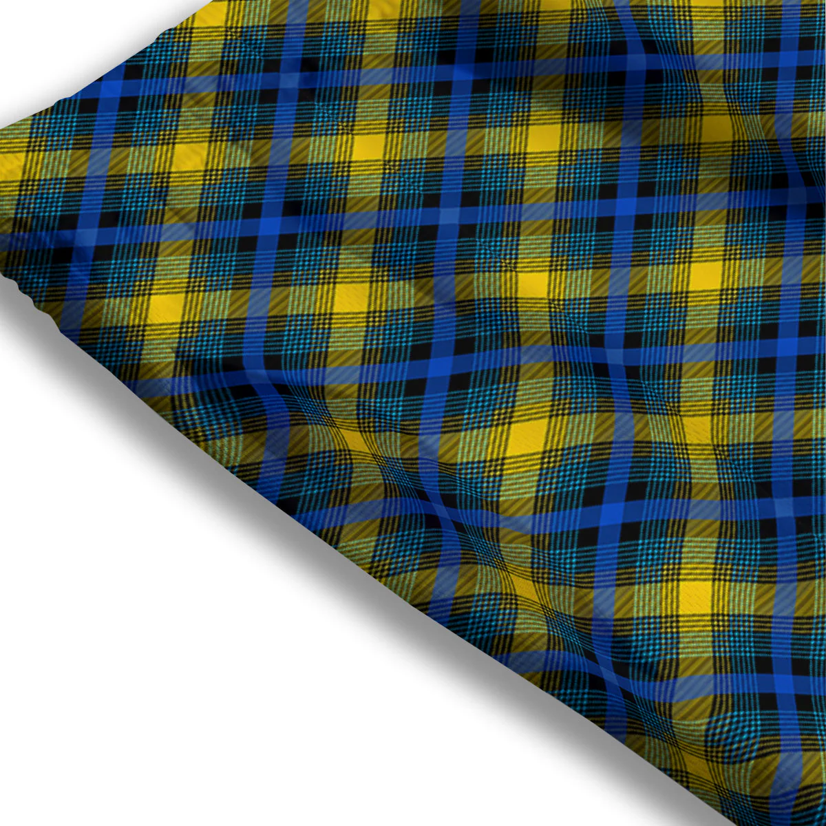 Black Blue And Yellow Argyle Print Mesh Shorts - Image 3