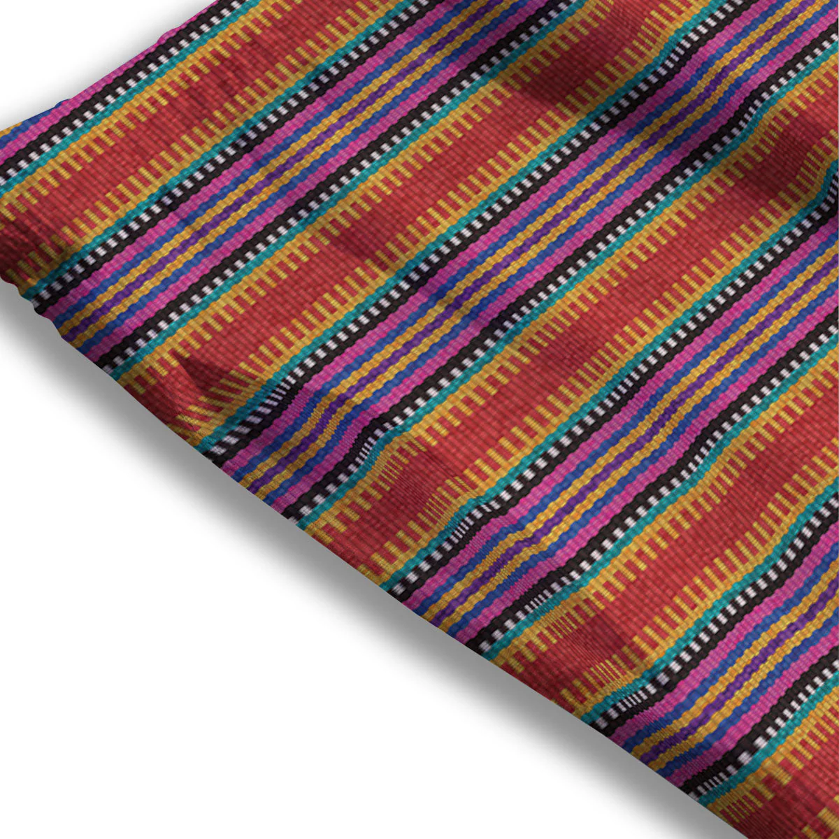 Blanket Ethnic Mexican Print Pattern Mesh Shorts - Image 3