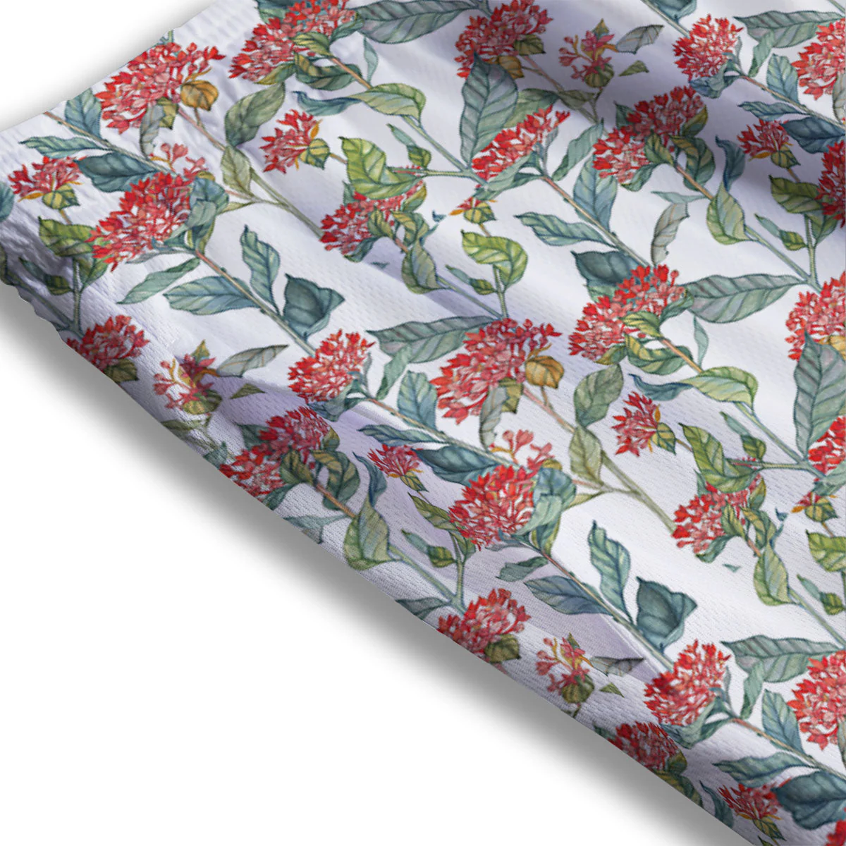 Bouvardia Print Pattern Mesh Shorts - Image 3