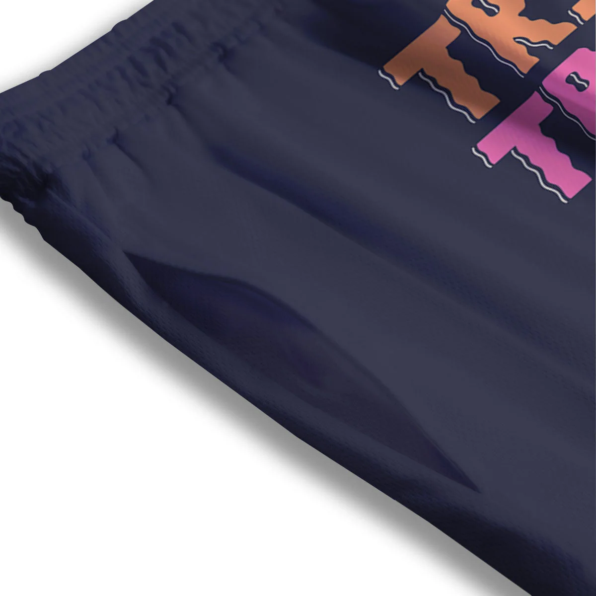 Brain Halloween Print Mesh Shorts - Image 3