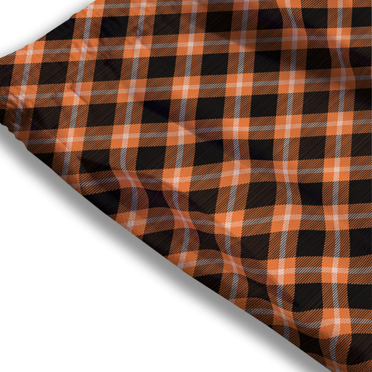 Buffalo Check Halloween Print Pattern Mesh Shorts - Image 3