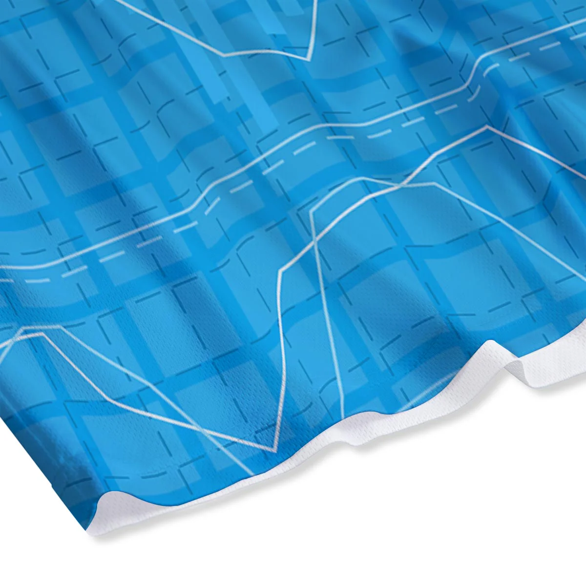 Candlestick Stock Market Print Mesh Shorts - Image 4