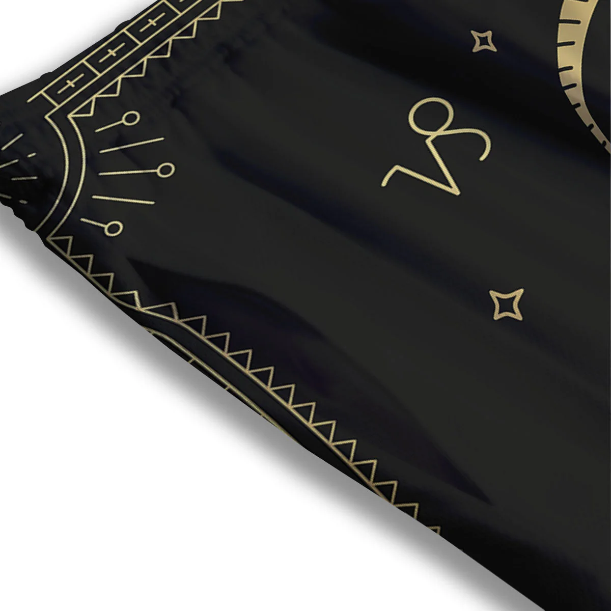 Capricorn Sign Astrological Print Mesh Shorts - Image 3