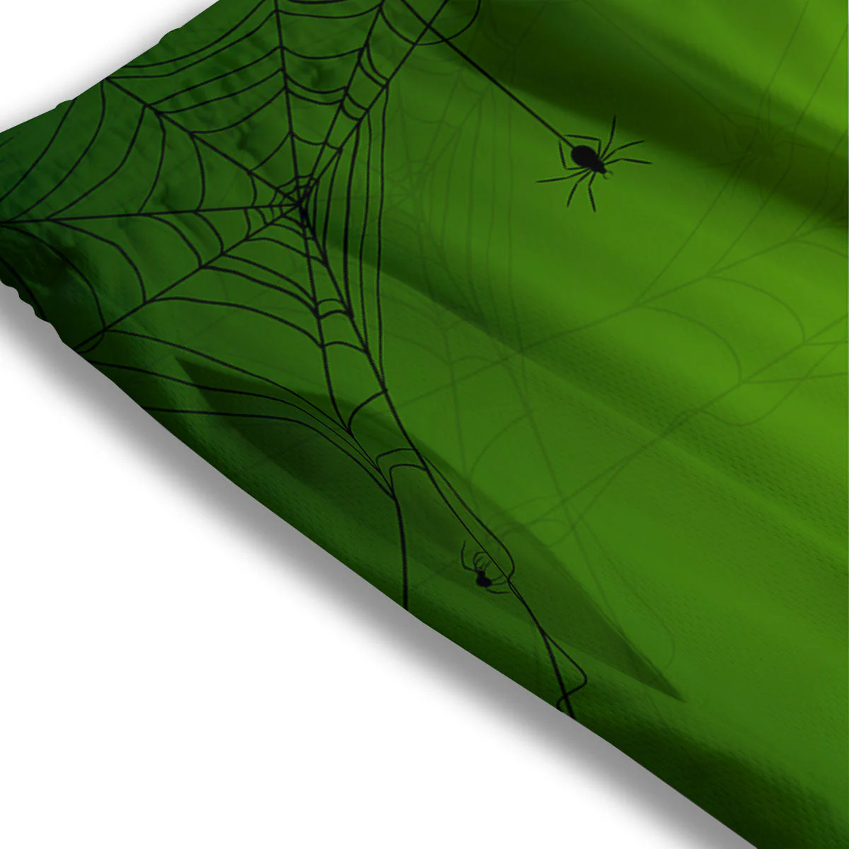 Cauldron And Witch Halloween Print Mesh Shorts - Image 3