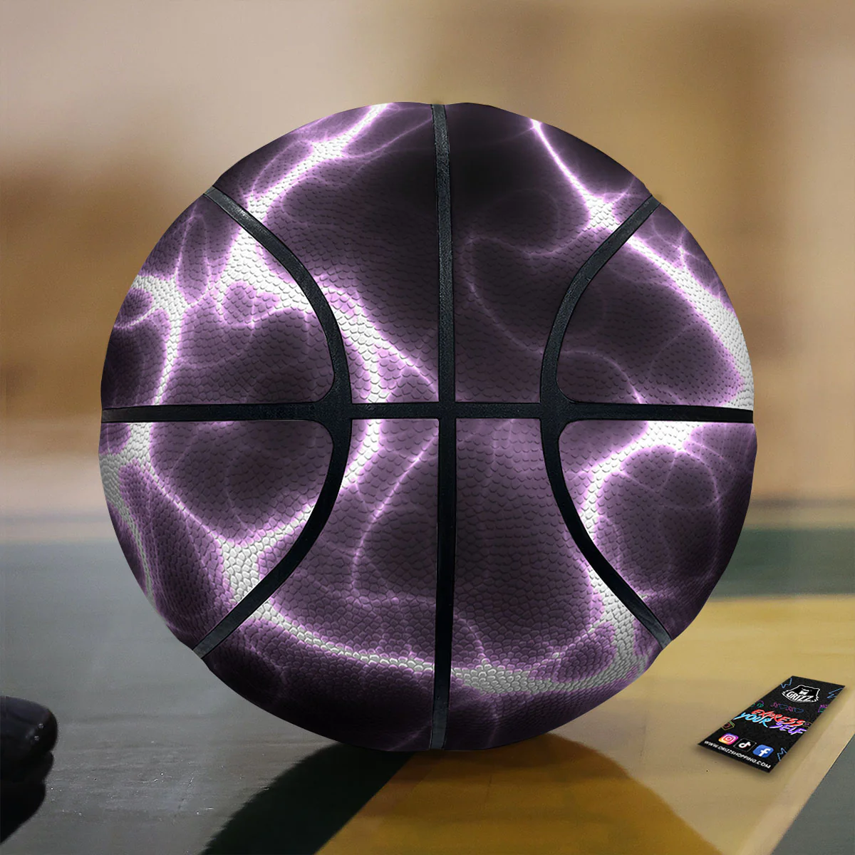 Chain Lightning Print Basketball