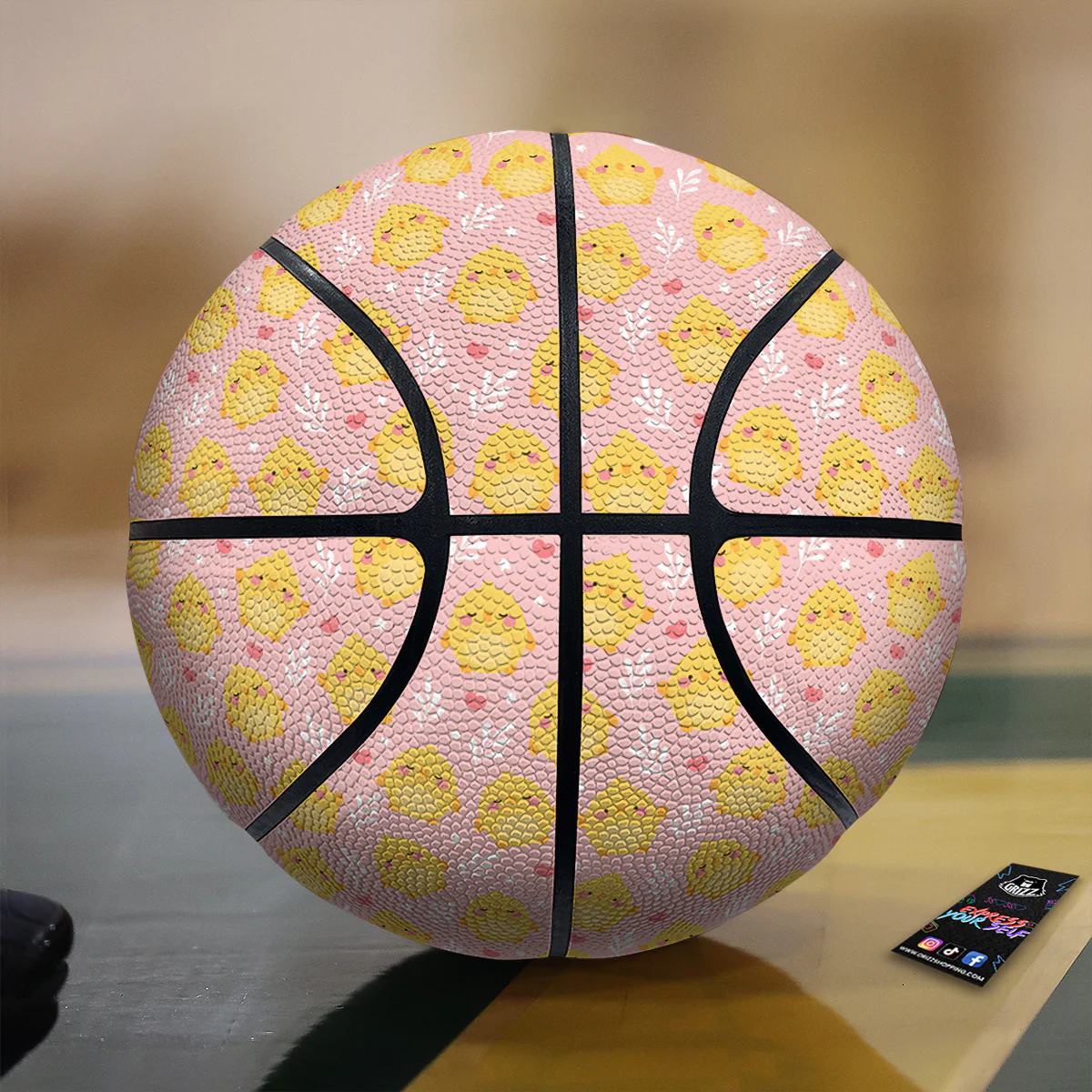 Chicken Cute Print Pattern Basketball