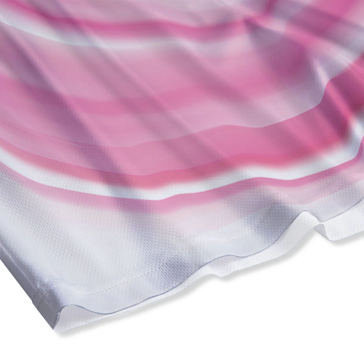 Circle Swirl Pink Print Mesh Shorts - Image 4