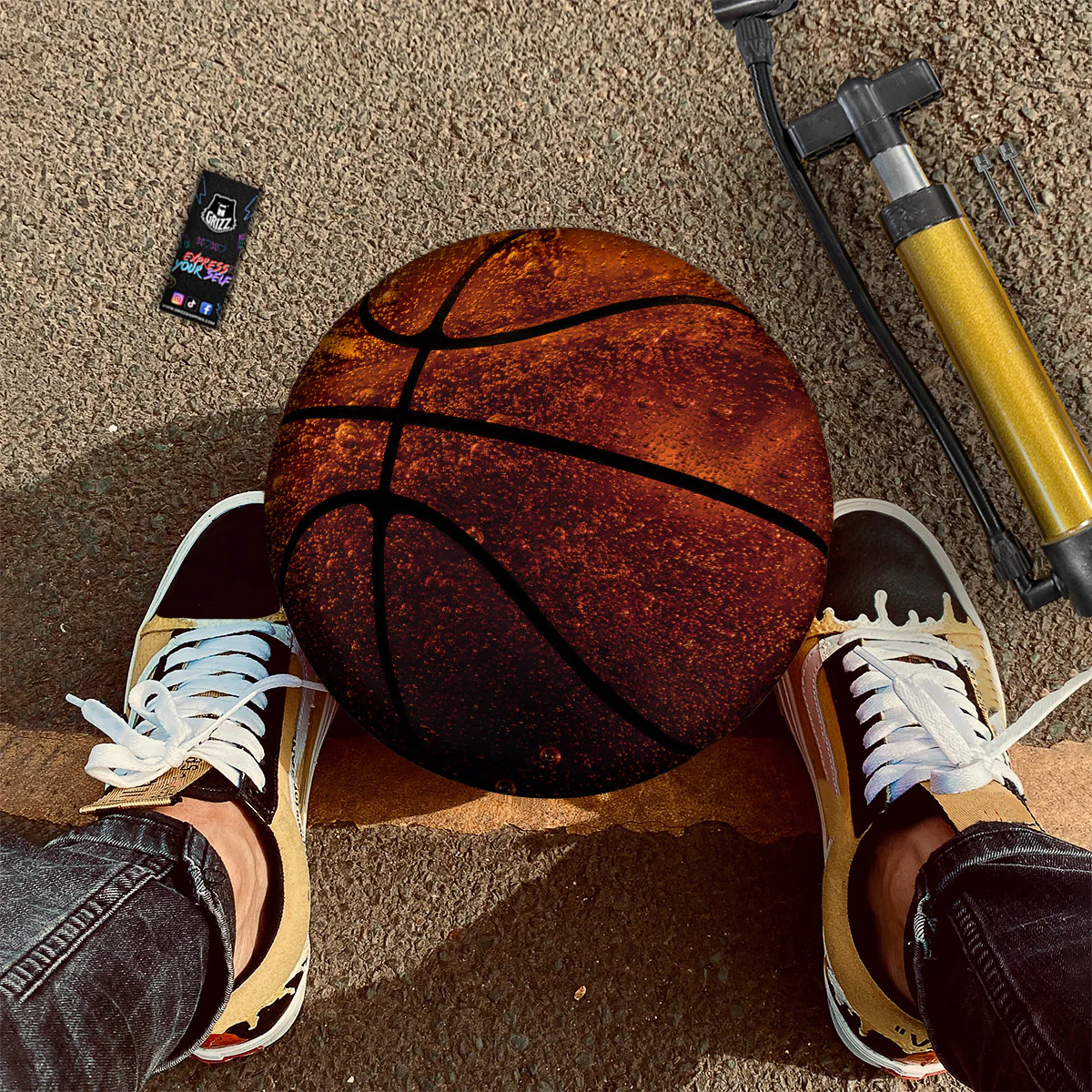 Cola Print Basketball - Image 2