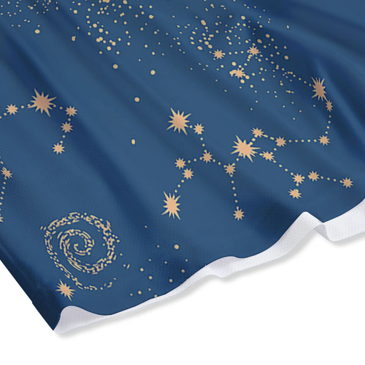 Constellation Cosmic Print Pattern Mesh Shorts - Image 4
