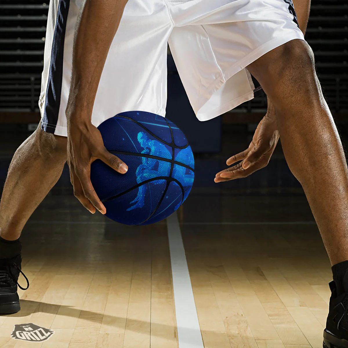 Constellation Gemini Print Basketball - Image 3