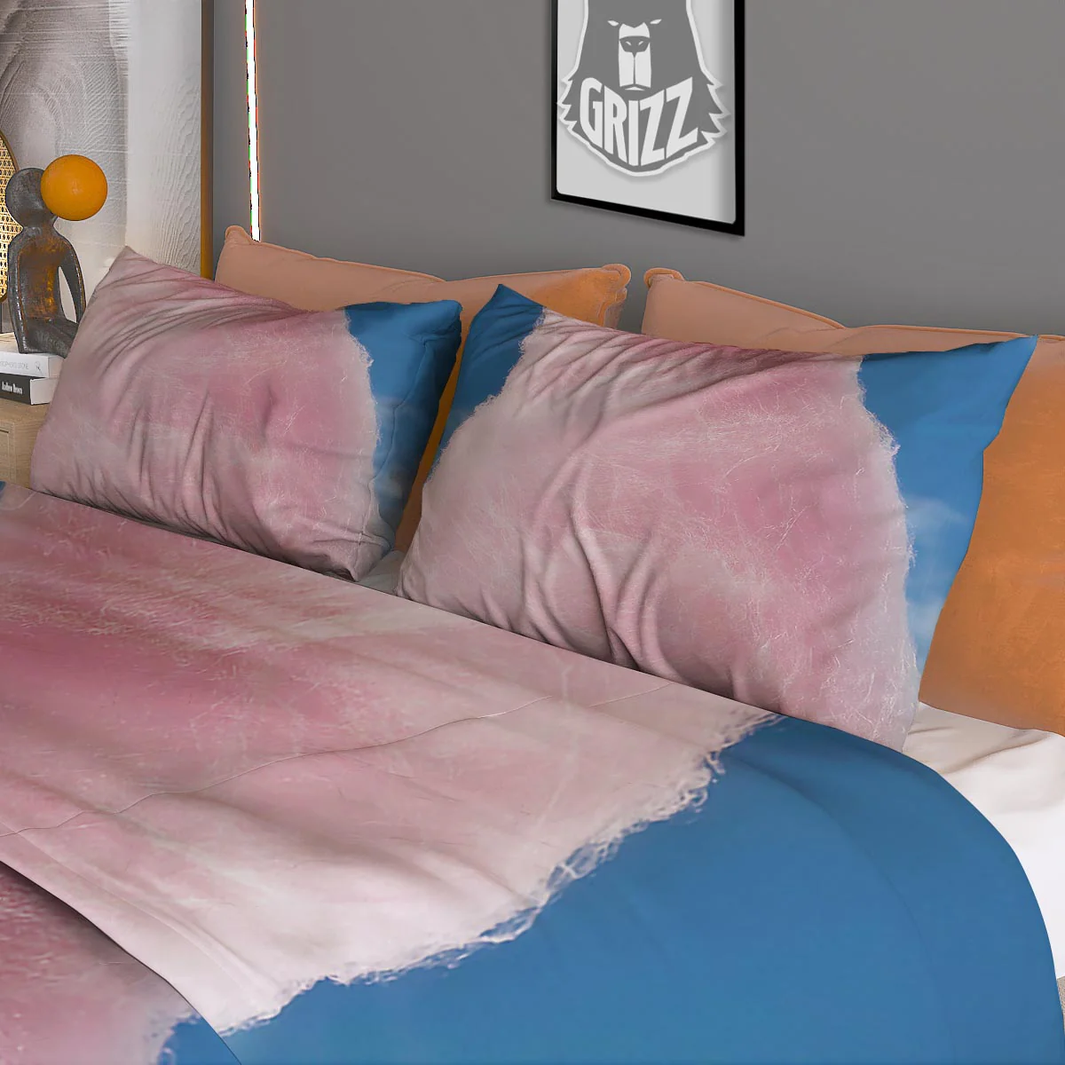 Cotton Candy Sweet Print Duvet Cover Bedding Set - Image 3