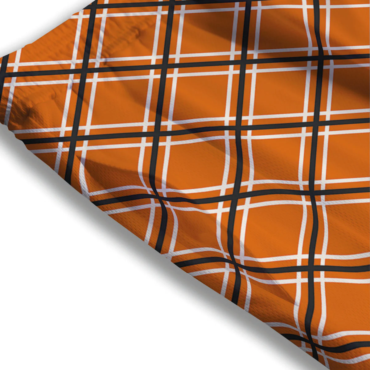 Cross Halloween Print Pattern Mesh Shorts - Image 3