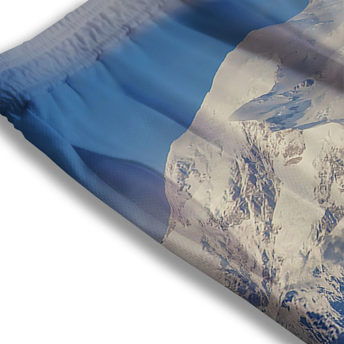 Denali Mountain Print Mesh Shorts - Image 3
