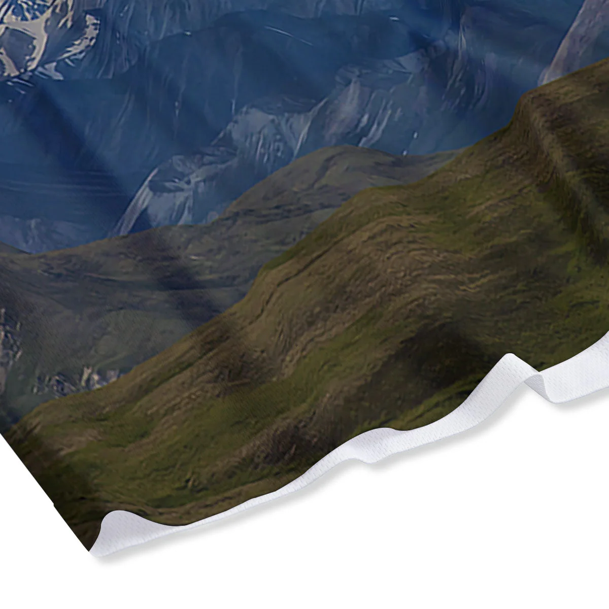 Denali Mountain Print Mesh Shorts - Image 4