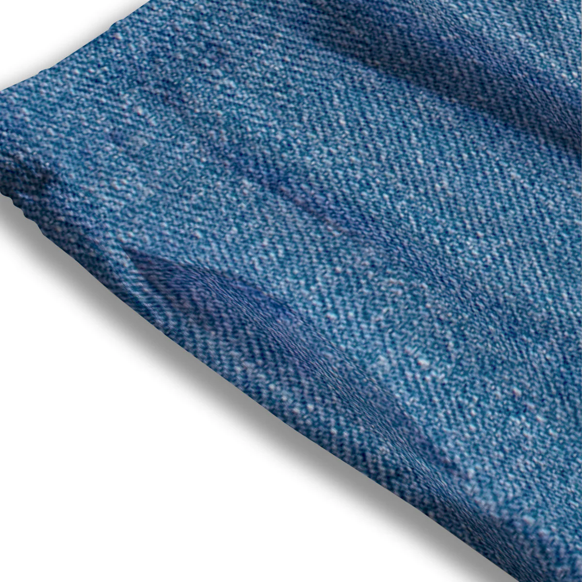 Denim Jeans Classic Blue Print Mesh Shorts - Image 3