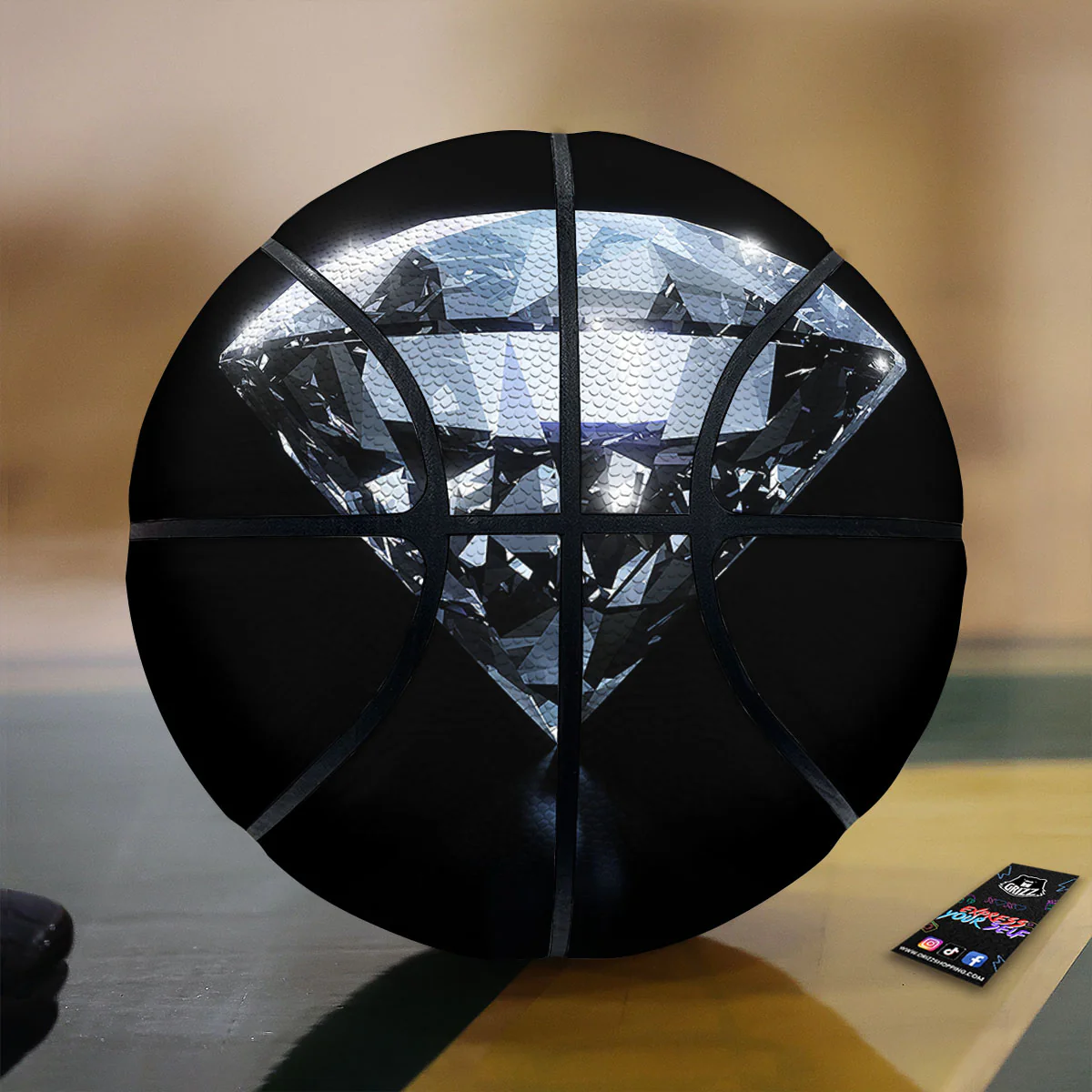 Diamond Print Basketball
