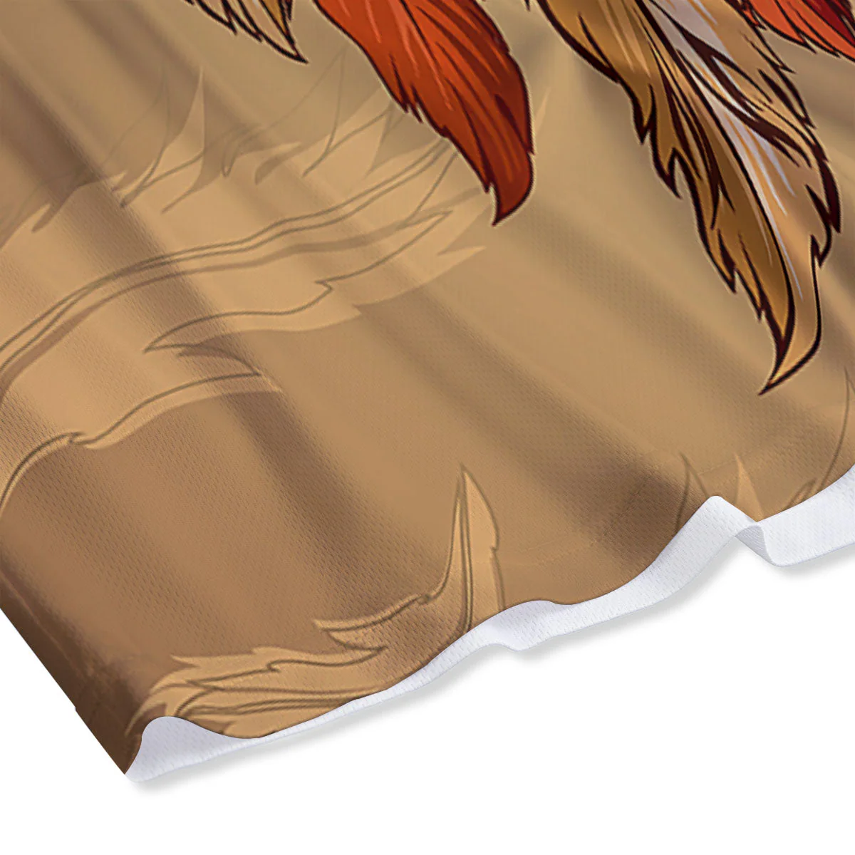 Dream Catcher Native American Print Mesh Shorts - Image 4
