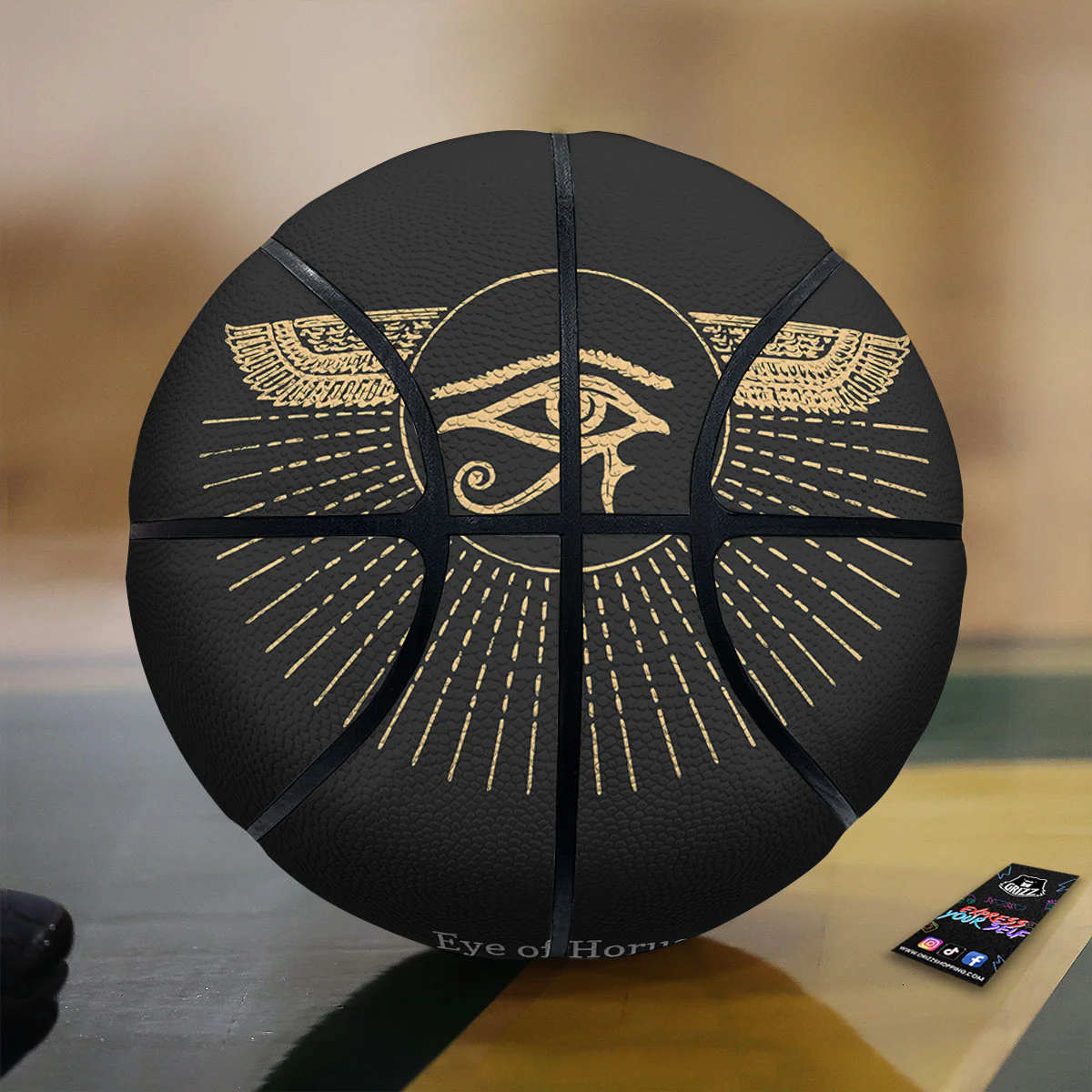 Eye Of Horus Egyptian Print Basketball