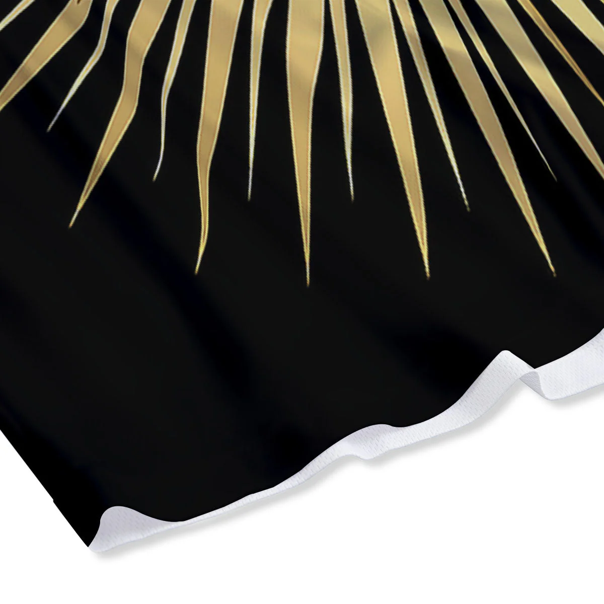 Eye Of Providence Symbol Illuminati Print Mesh Shorts - Image 4