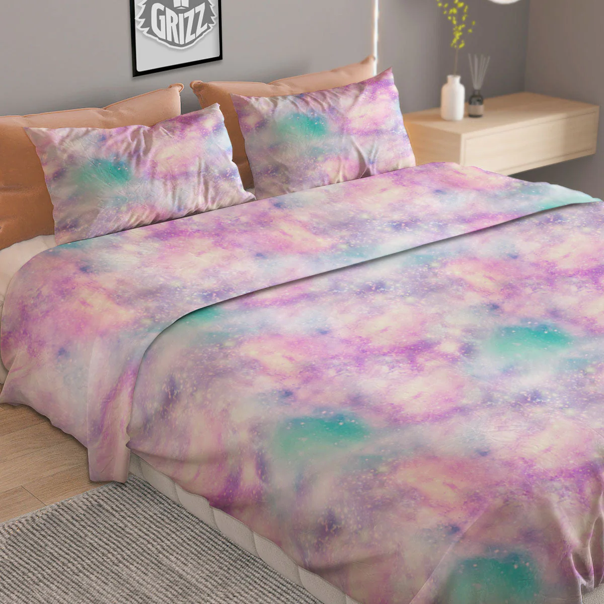 Fantasy Star Print Pattern Duvet Cover Bedding Set - Image 2