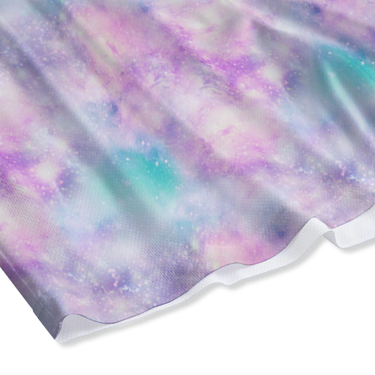 Fantasy Star Print Pattern Mesh Shorts - Image 4