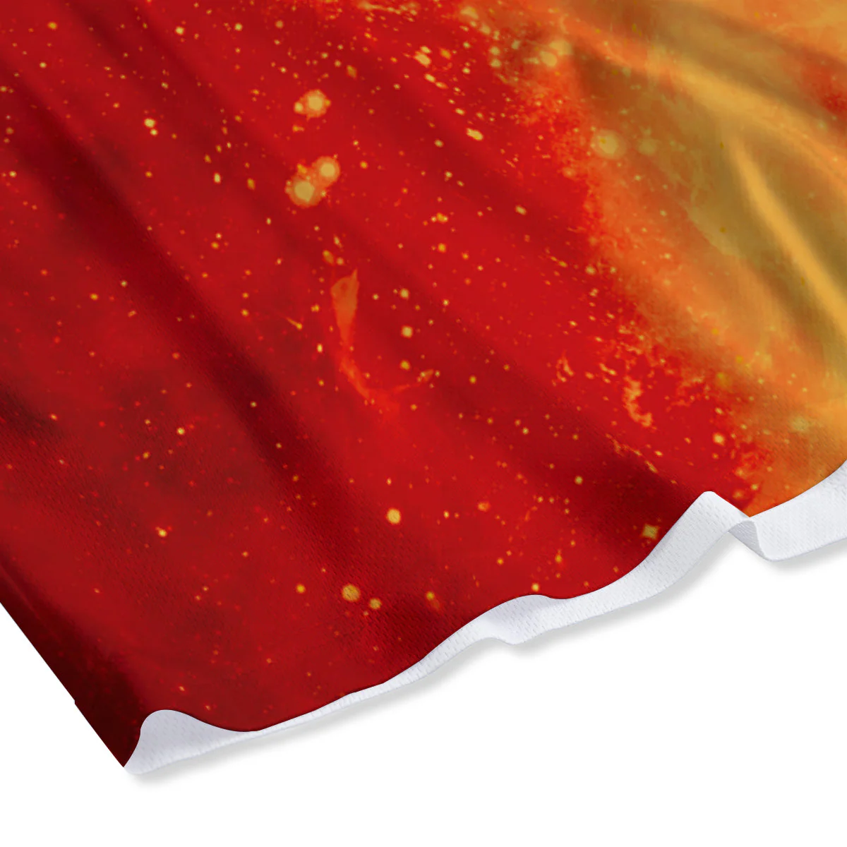 Fire Astronaut Print Mesh Shorts - Image 4