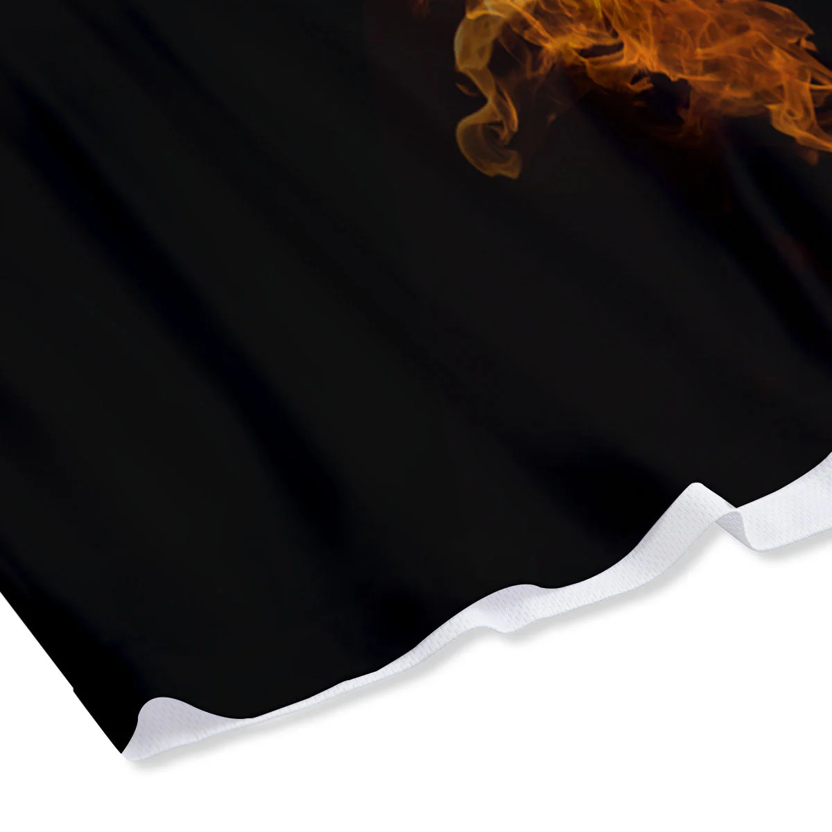 Firebird Phoenix Print Mesh Shorts - Image 4