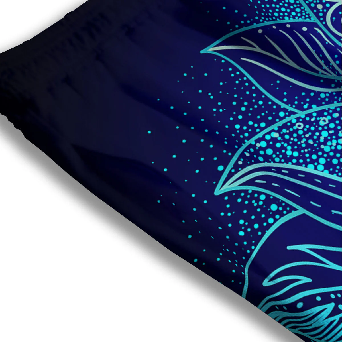 Flower Eye Of Providence Print Mesh Shorts - Image 3