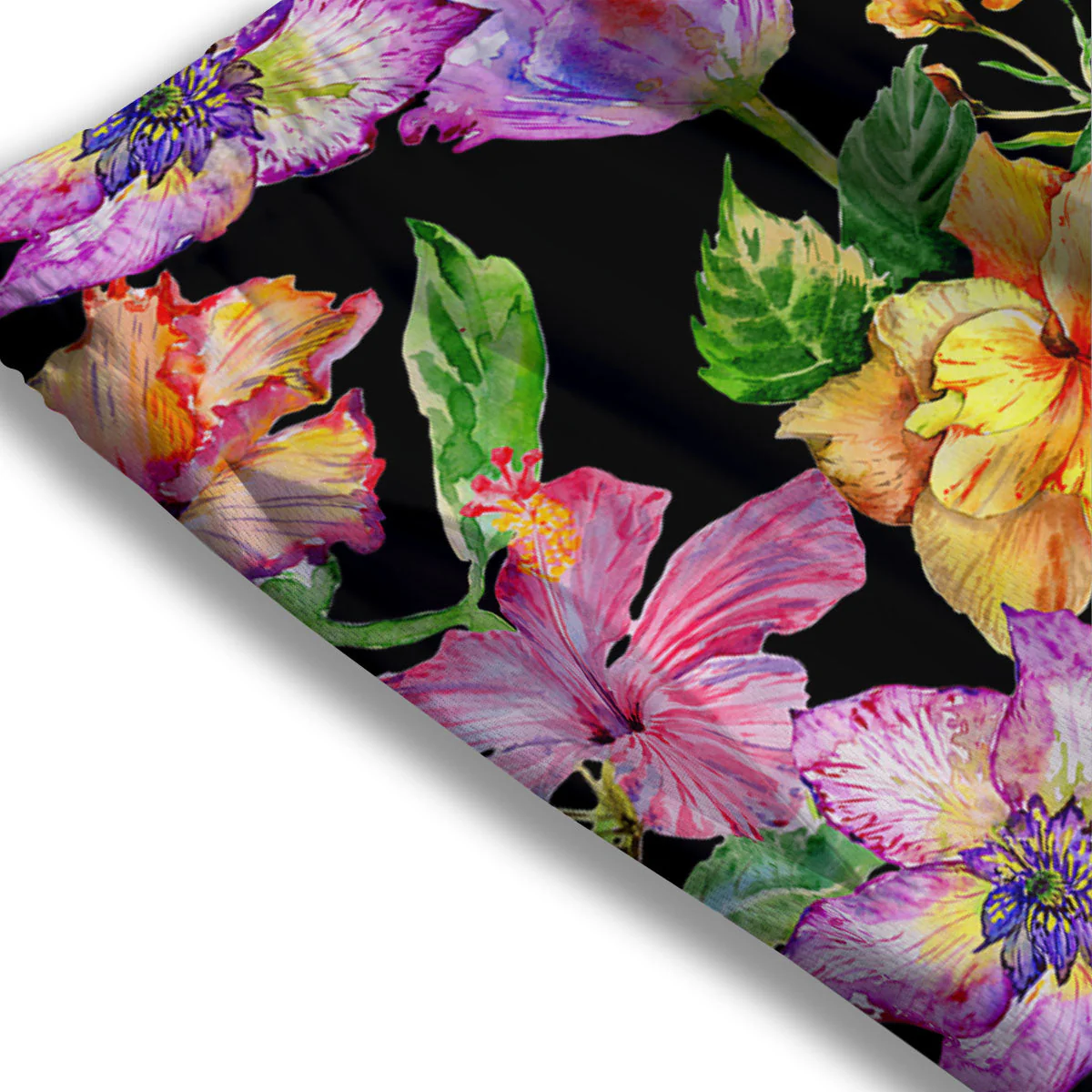 Flower Hawaiian Aloha Print Mesh Shorts - Image 3