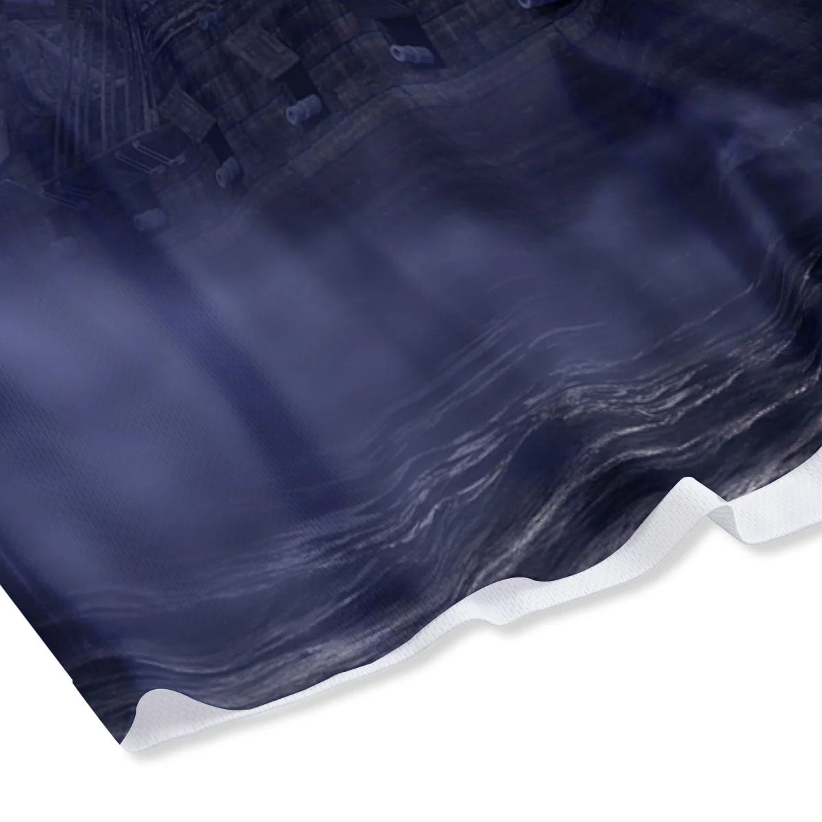 Flying Dutchman Ghost Pirate Ship Print Mesh Shorts - Image 4
