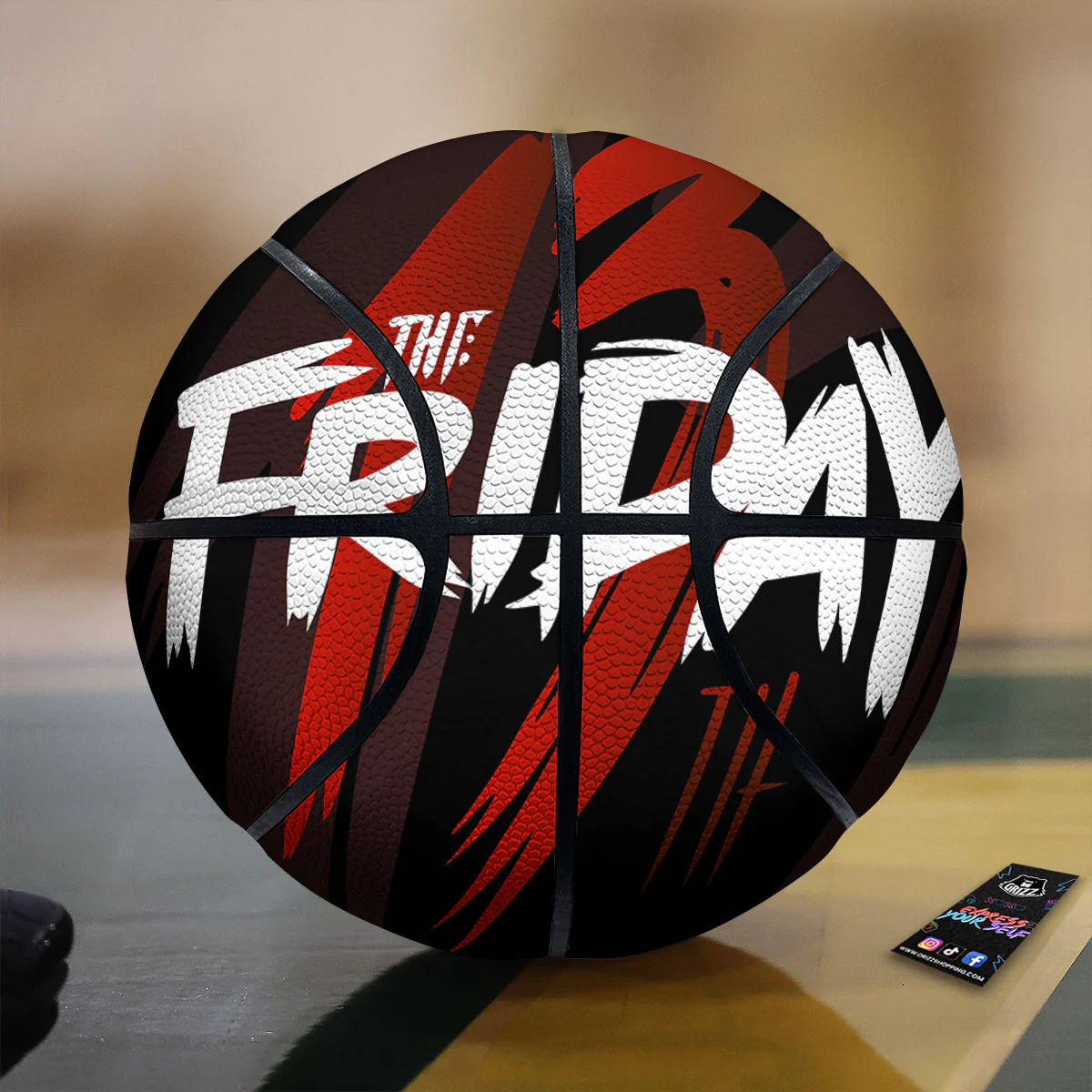Friday 13 Print Basketball