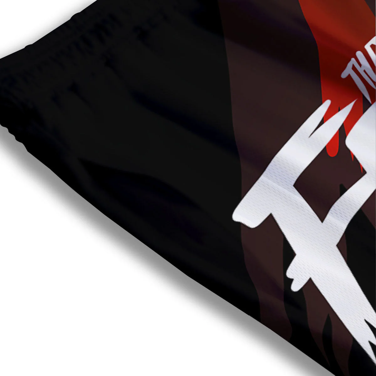 Friday 13 Print Mesh Shorts - Image 3