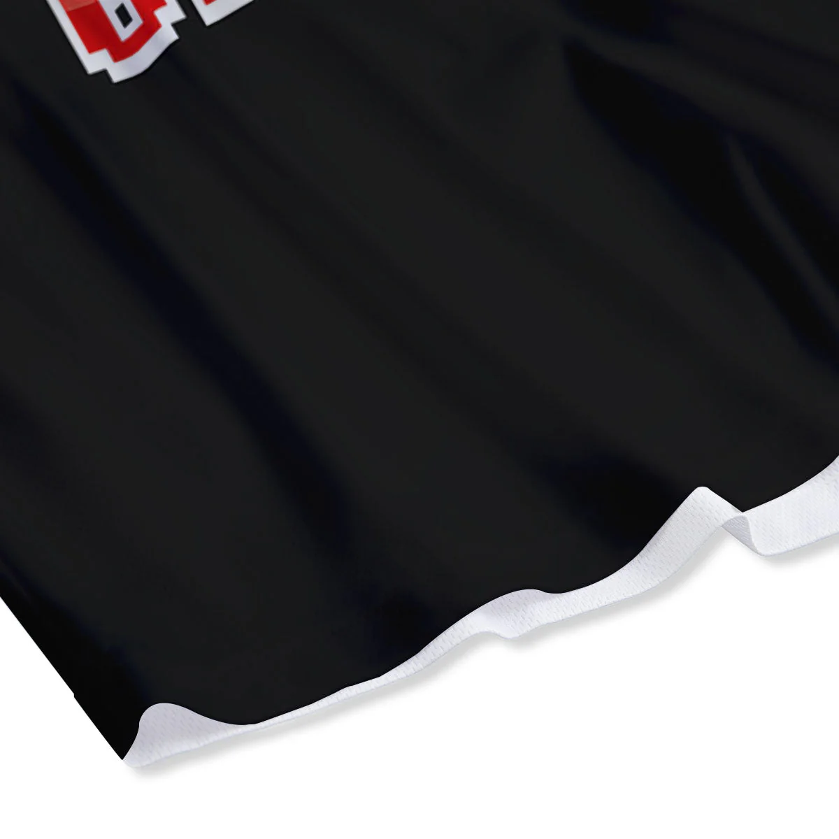 Game Over 8-Bit Print Mesh Shorts - Image 4