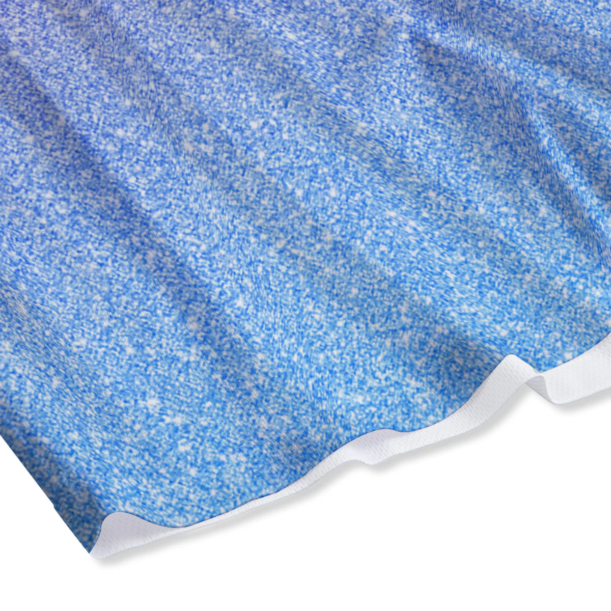 Glitter Artwork Pastel Print Pattern Mesh Shorts - Image 4