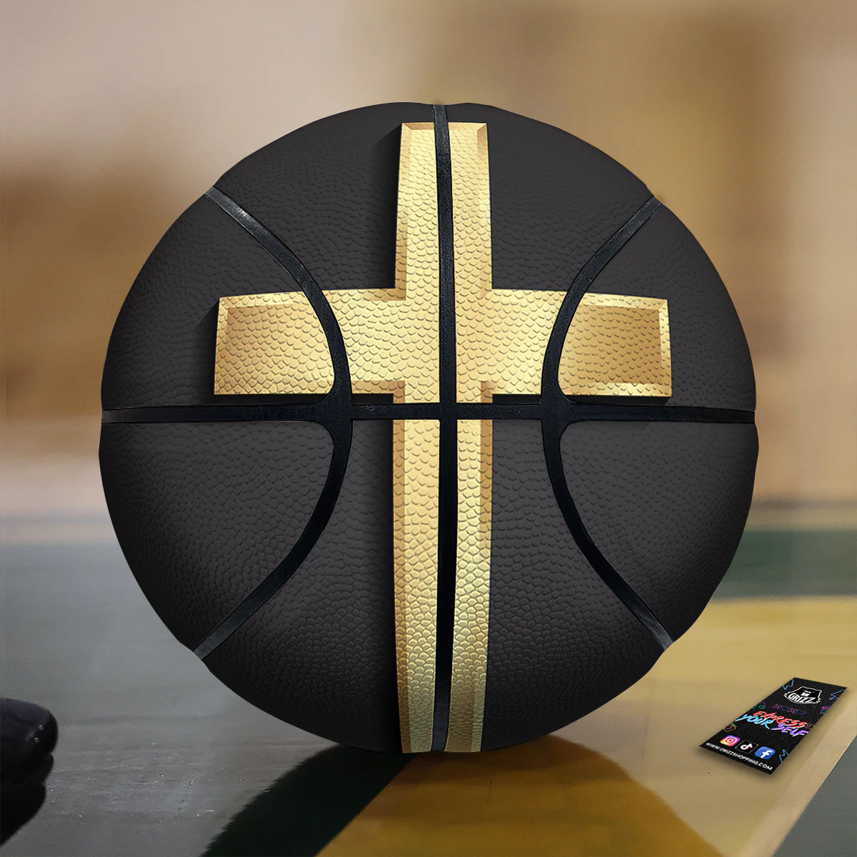 Golden Cross Classic Print Basketball