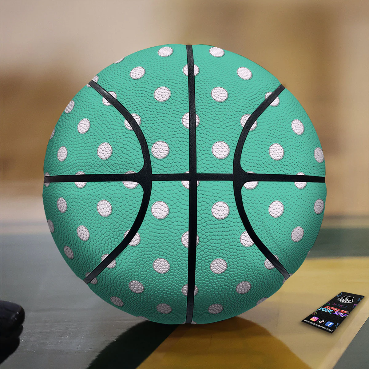 Golf Ball Print Pattern Basketball