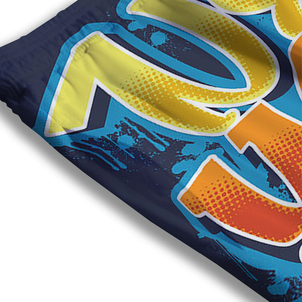 Graffiti NYC Print Mesh Shorts - Image 3
