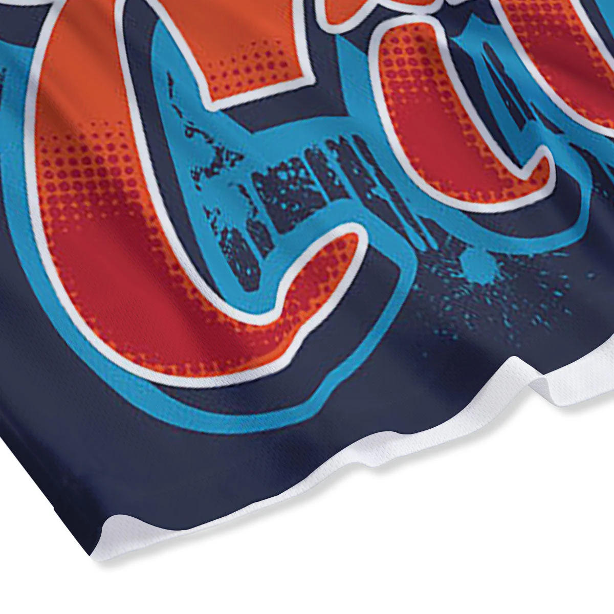 Graffiti NYC Print Mesh Shorts - Image 4