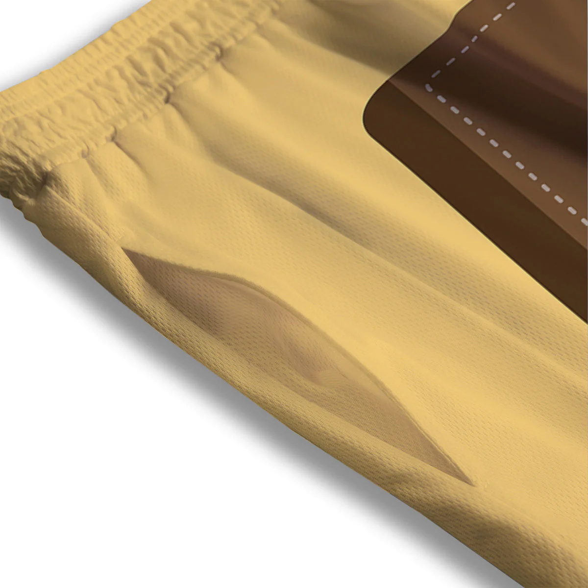 Holy Bible Christian Print Mesh Shorts - Image 3